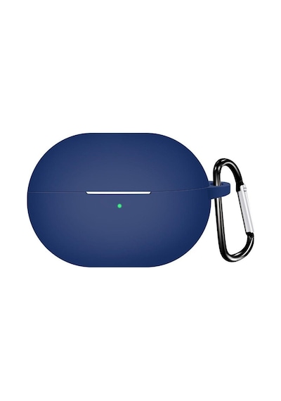 Microsonic Huawei Freebuds Pro 4 Kılıf Askılı Mat Silikon Lacivert