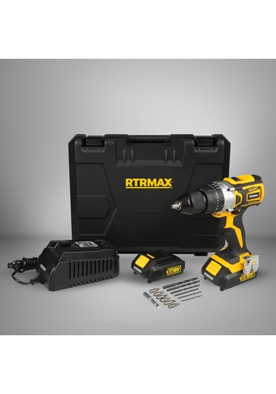Rtrmax X-Lion RTX2014B 18V Darbeli Kömürsüz Matkap (Solo)