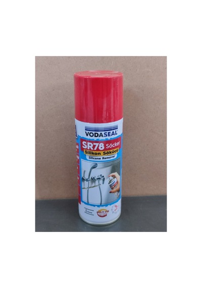 Sr78 Yapışkan Etiket Sökücü Temizleyici Boya Küf Mantar Pas Temizleyici Silikon Sökücü Sprey 200 Ml