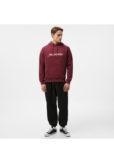 The Kooples Classic Erkek Bordo Sweatshirt