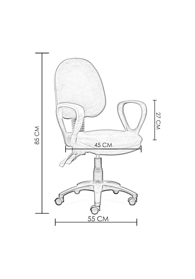 Ofiscombin Ofis Büro Ev Bilgisayar Öğrenci Ders Çalışma Koltuğu Siyah Kumaş 00047499201 Ofiscombin Ofis Büro Ev Bilgisayar Öğrenci Ders Çalışma Koltuğu Siyah Kumaş 00047499201