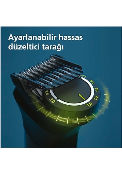 Philips 15'i 1 Arada Erkek Bakım Seti - Yüz/saç/vücut Islak/kuru Kullanım Mg7940/15