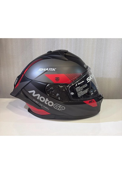 Kask Shark Skwal Cup Motogp Mat Kapalı Gri/kırmızı