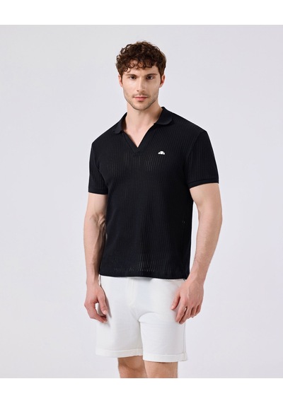 Ellesse Erkek Polo Tişört 6sm5047 Siyah
