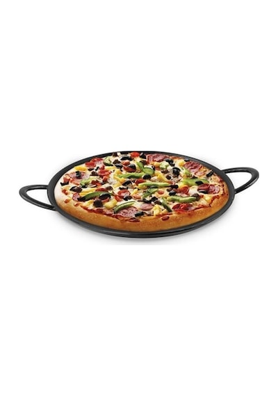 Sürel Döküm 38 CM Kulplu Pizza Tepsisi