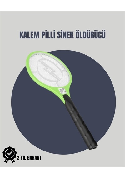 Taşınabilir Elektronik Sinek Swatter Kimyasal İçermeyen, Ergonomik Tasarım