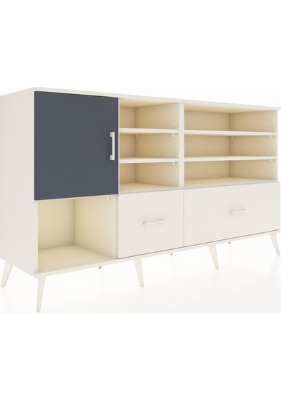 Hyperion Konsol 8 Raflı 2 Çekmeceli Tek Kapaklı 176x44x99 Aytaşı Aytaşı-antrasit/aytaşı Hyperion Konsol 8 Raflı 2 Çekmeceli Tek Kapaklı 176x44x99 Aytaşı Aytaşı-antrasit/aytaşı