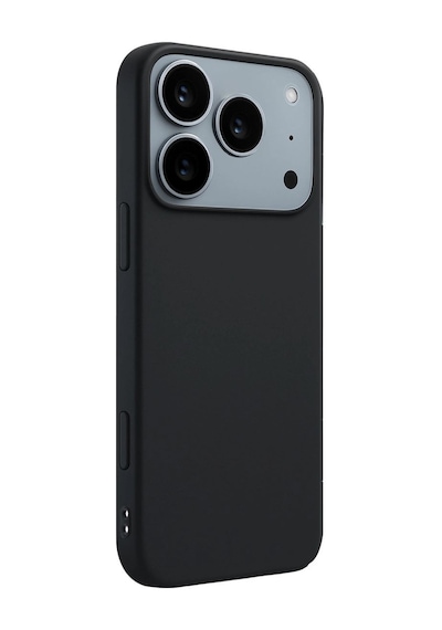 Apple iPhone Uyumlu 17 Pro First Silikon - Siyah Diğer