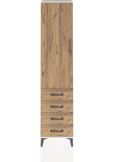 Hyperion Dolap 3 Raflı 4 Çekmeceli Tek Kapaklı 44x44x195 Ayta... Aytaşı Hyperion Dolap 3 Raflı 4 Çekmeceli Tek Kapaklı 44x44x195 Ayta... Aytaşı