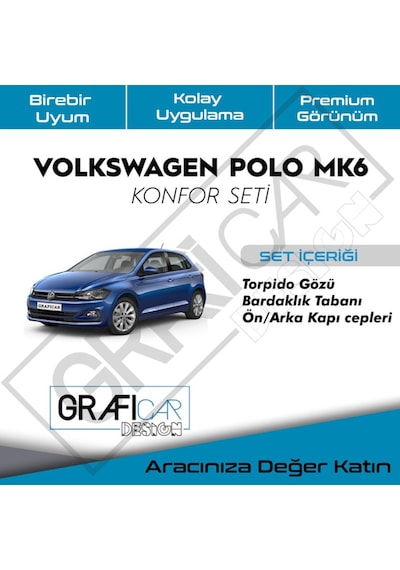 Volkswagen Polo Mk6 Konfor Seti - Ses  Kumaş Kaplama