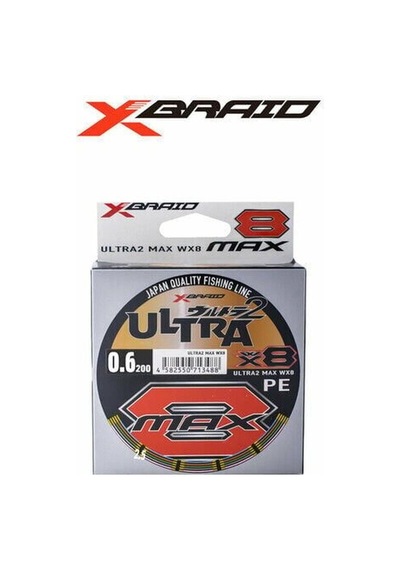 Ygk X048 Ultra 2 Max Pe Wx8 200m Multicolour İp Misina 0.6pe 5.6kg