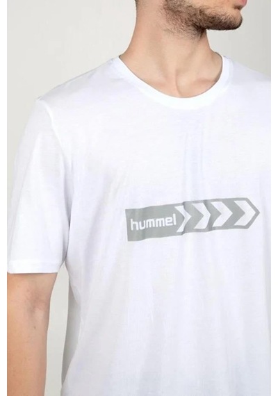 Hummel Armın Coton Basıc Logo T-shırt S/s Siyah Baskılı T-shırt Beyaz Hummel Armın Coton Basıc Logo T-shırt S/s Siyah Baskılı T-shırt Beyaz