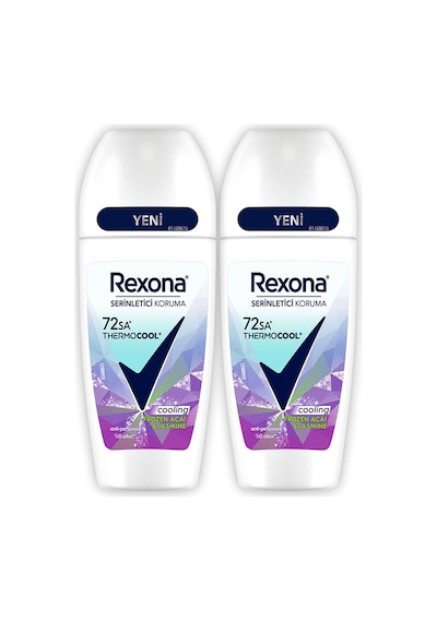 Rexona Thermocool Kadın Roll On Deodorant Frozen Açai & Jasmine 50 Ml X2