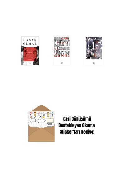 Hayat İşte Böyle Geçip Gidiyor + Cumhuriyet'i Çok Sevmiştim + 1915: Ermeni Soykırımı + Okuma Sticker'ları