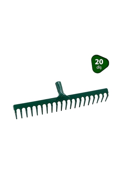 Sapsız Metal Tırmık 20 Diş