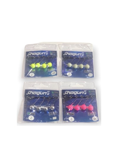 Shogun Football Uv Limon Jig Head