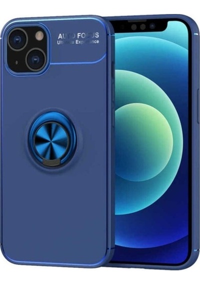Apple Uyumlu iPhone 13 Mini Kılıf Zore Ravel Silikon Kapak Mavi