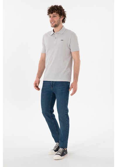 U.S. Polo Assn. Erkek Regular Fit Polo Yaka Açık Gri Basic Tişört 50306007-VR001 U.S. Polo Assn. Erkek Regular Fit Polo Yaka Açık Gri Basic Tişört 50306007-VR001