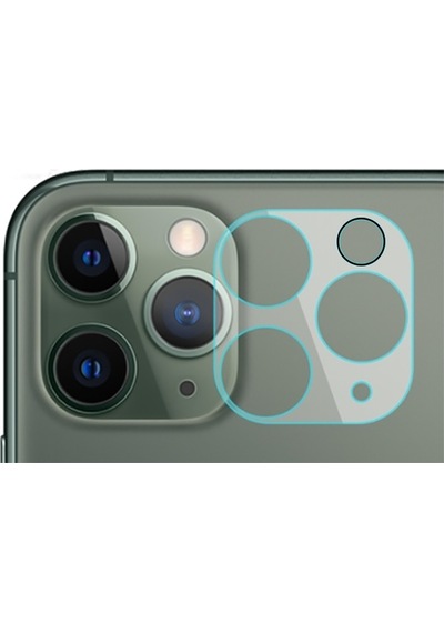 Apple Uyumlu iPhone 12 Pro Zore Kamera Lens Koruyucu Cam Filmi Renksiz