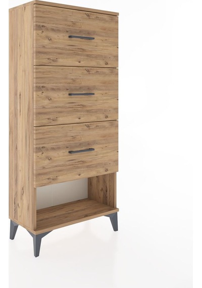Hyperion Dolap 3 Çekmeceli 60x44x134 Çam-çam Çam Hyperion Dolap 3 Çekmeceli 60x44x134 Çam-çam Çam