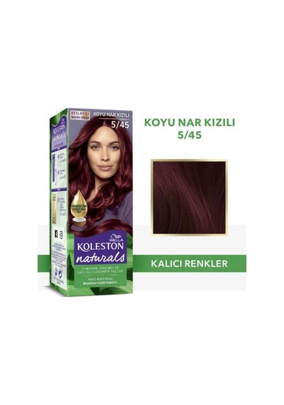 Koleston Naturals Set 5-45 Koyu Nar Kızılı