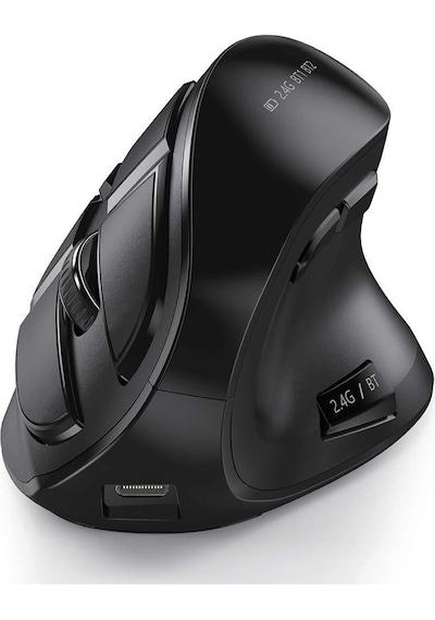 Kenly MC200 Bluetooth Şarj Edilebilir Kablosuz Dikey  Sessiz Mouse