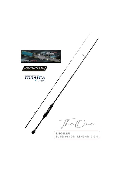 Fujin Theone 198cm 04-5gr Aji Lrf Kamışı