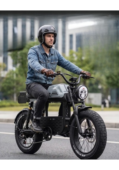 Ape Ryder Gibbon Ultra Sport Elektikli Bisiklet 1500w Açık Gri