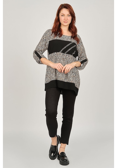 Flaş Triko Kadın Leopar Desenli Bluz 3320233 Kahverengi Flaş Triko Kadın Leopar Desenli Bluz 3320233 Kahverengi