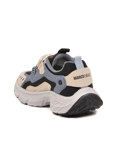 Marcokids Marko Kids 22685 F Bej-siyah Erkek Çocuk Spor Ayakkabı