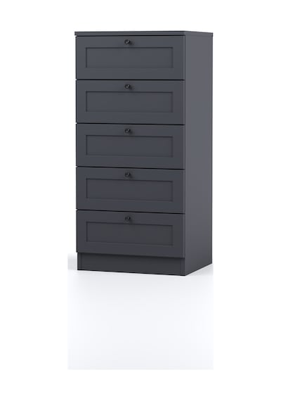 Terra 5 Çekmeceli Şifonyer/çamaşırlık 50x105x42 Cm Modern Tasarım Beyaz