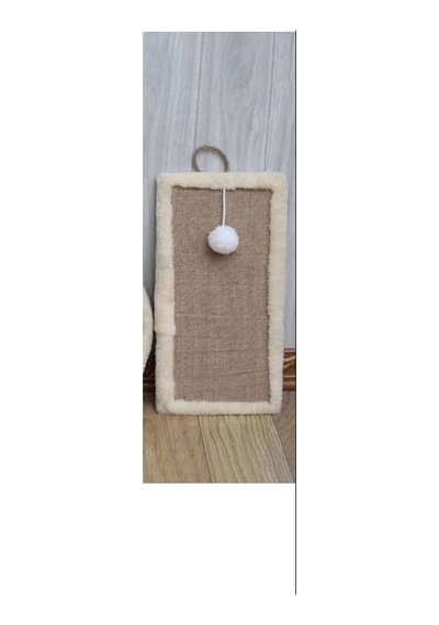 Nursoft Sisal Aşınmaya Dayanıklı Kedi Tırmalama Oyuncağı 34 x 34 CM