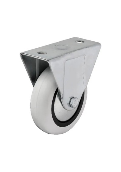 355 - 75x25 Mm Pvc Makaralı Sabit Teker 4 Adet