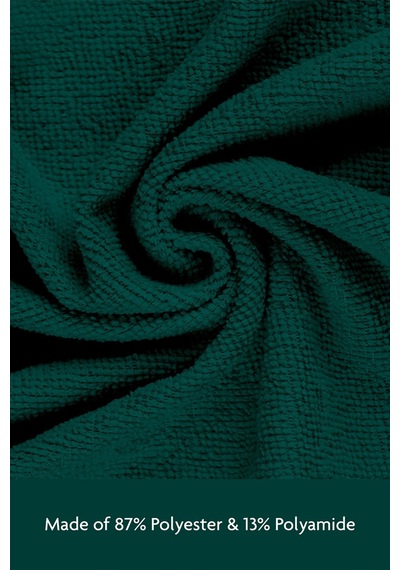 Çok Amaçlı Rulo Mikrofiber Temizlik Bezi 30x30 75 Yapraklı Koyu Yeşil Yeşil