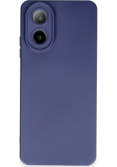 Uryport Oppo A38 Kılıf Nano İçi Kadife Silikon - Lacivert
