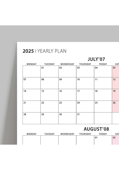 Üç Aylık Planlayıcı 2027 Duvar Takvimi Seti, 90 Günlük Planlama, 2027 Duvar Planlayıcı Takvim, Boho