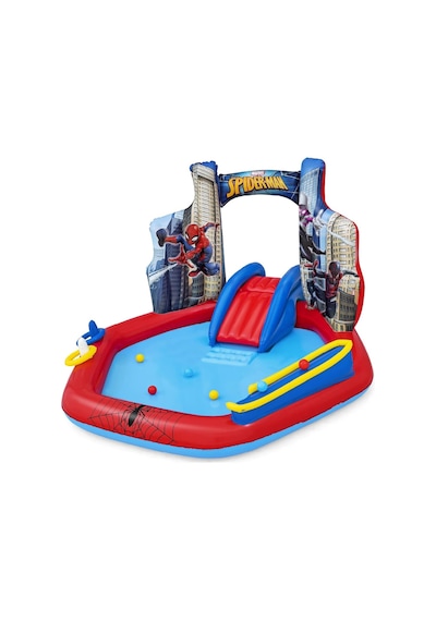 Bestway Spider Man Şişirilebilir Oyun Merkezi 2,11 M X 2,06 M X 1 Çok Renkli