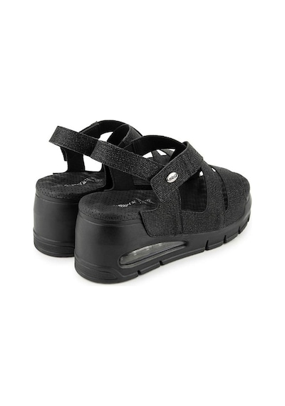 Muya Nofio 35215-430 Air Max Anatomik Taban Kadın Sandalet Siyah 36-40
