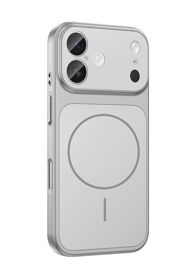 Rba Aksesuar Apple Uyumlu iPhone 17 Kılıf Rba M-safe Şarj Özellikli Kamera Korumalı Formen Kapak - Siyah Siyah