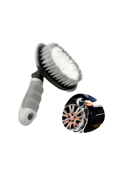 Buffer Çok Amaçlı Araç Temizlik Fırçası Oto İç Ve Dış Yüzeyler, Koltuk, Halı, Torpido Ve Jant İçin Ergonomik Temizlik