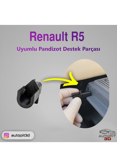 Renault R5 Uyumlu Pandizot Destek Parçası 2 Adet