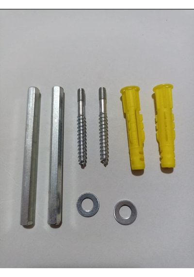 Gizli Raf Tutucu 10 Mm 10 Cm Raf Taşıyıcı Duvar Tipi 2 Adet Çoklu Renk