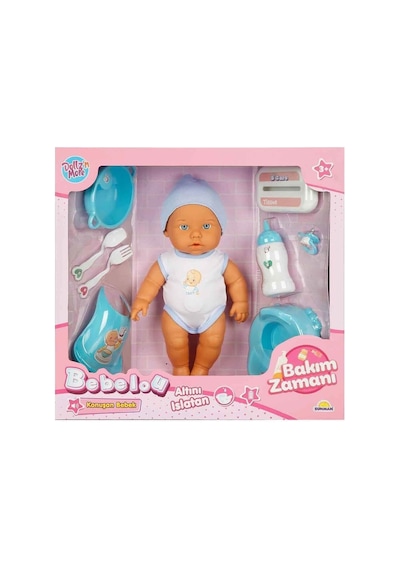 3823 Bebelou Bakım Zamanı Sesli Gülen Ağlayan Bebek 32 Cm -sunman - Izbp-888491 1 Adet