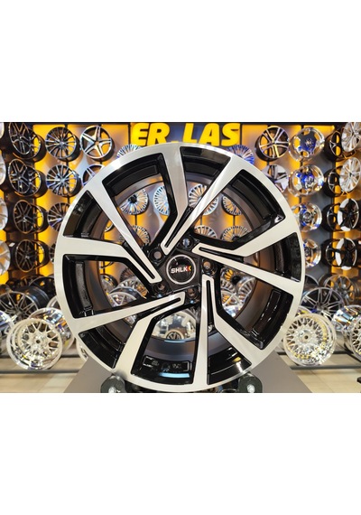 4 Adet Slk-1690 7.5 17 5 112 Et45 57.1 Black Mack Jant Takım