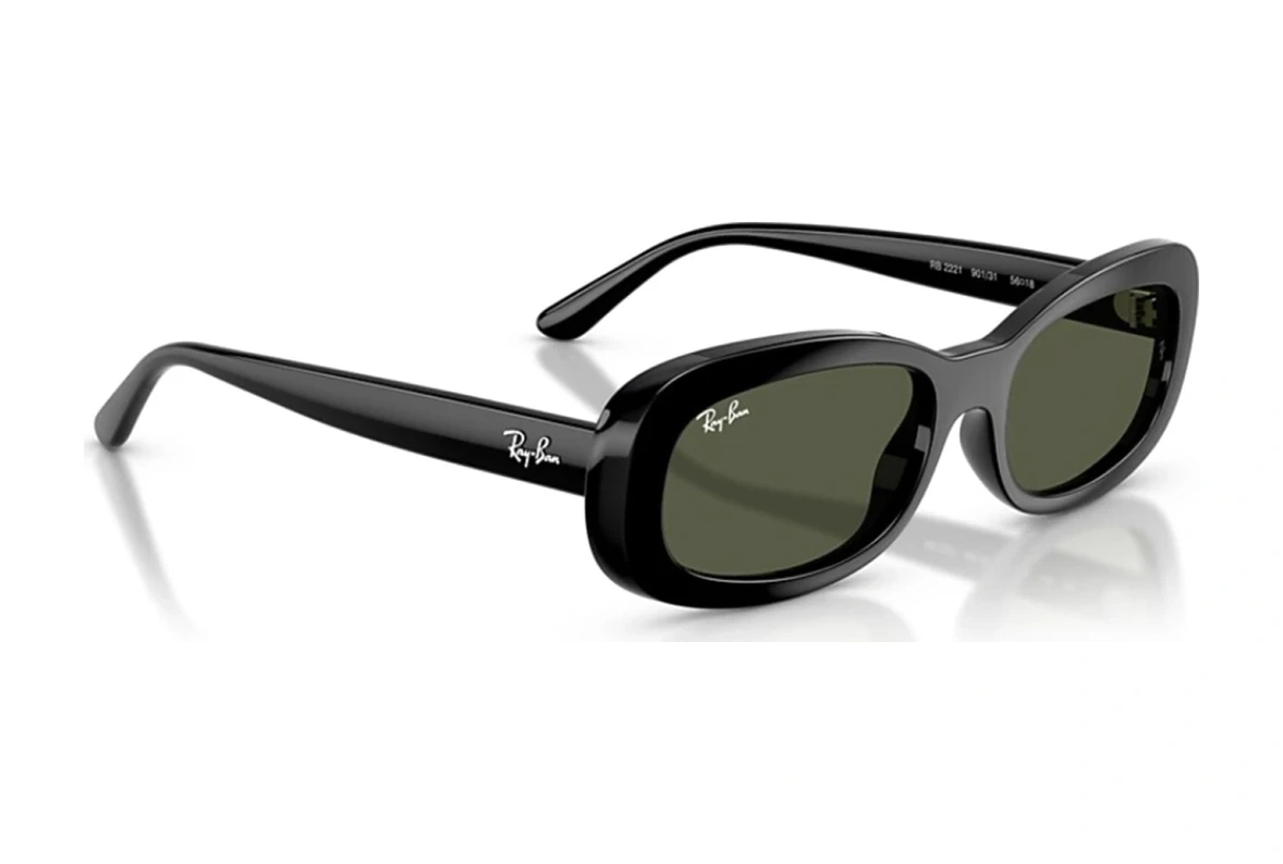 Ray-Ban 0rb2221 901/31 53 Kadın Güneş Gözlüğü Siyah