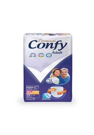 Confy Adult Premium Yetişkin Külot Bezi Extralarge 22 Adet