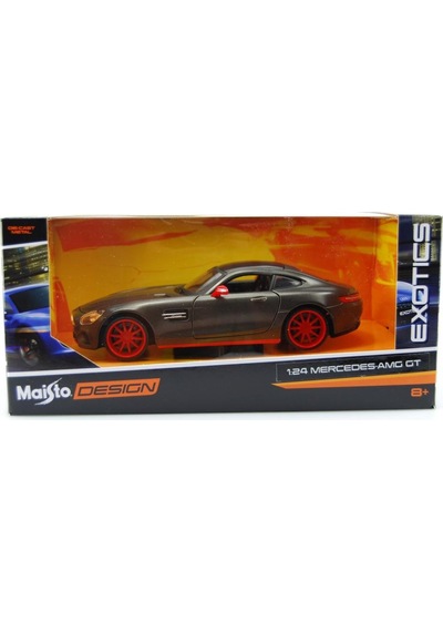 Maisto Mercedes Amg Gt Koyu Gri 1 24 Model Araba