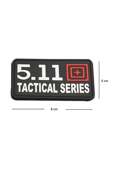 Armoris Delux Serisi Ekipman Süsü Taktik Süsleme Stil Objesi Single Sword 5.11 Tactical Cırtlı Plastik