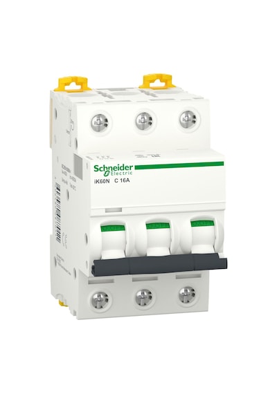 Schneider Electric Acti9 İk60N A9K24316 16A Sigorta (3P, 6Ka, C Eğrisi)