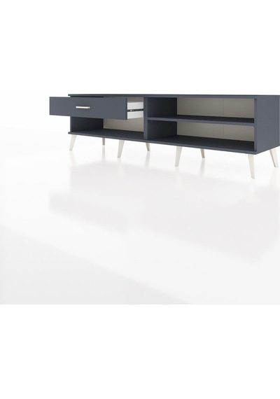 Hyperion Tv Ünitesi Tek Raflı Tek Çekmeceli 176x44x51 Antrasit-antrasit/antrasit Antrasıt/antrasıt Hyperion Tv Ünitesi Tek Raflı Tek Çekmeceli 176x44x51 Antrasit-antrasit/antrasit Antrasıt/antrasıt